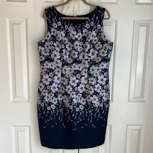 Talbots brocade cocktail dress